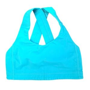 Lululemon Blue Athletic Bra 4